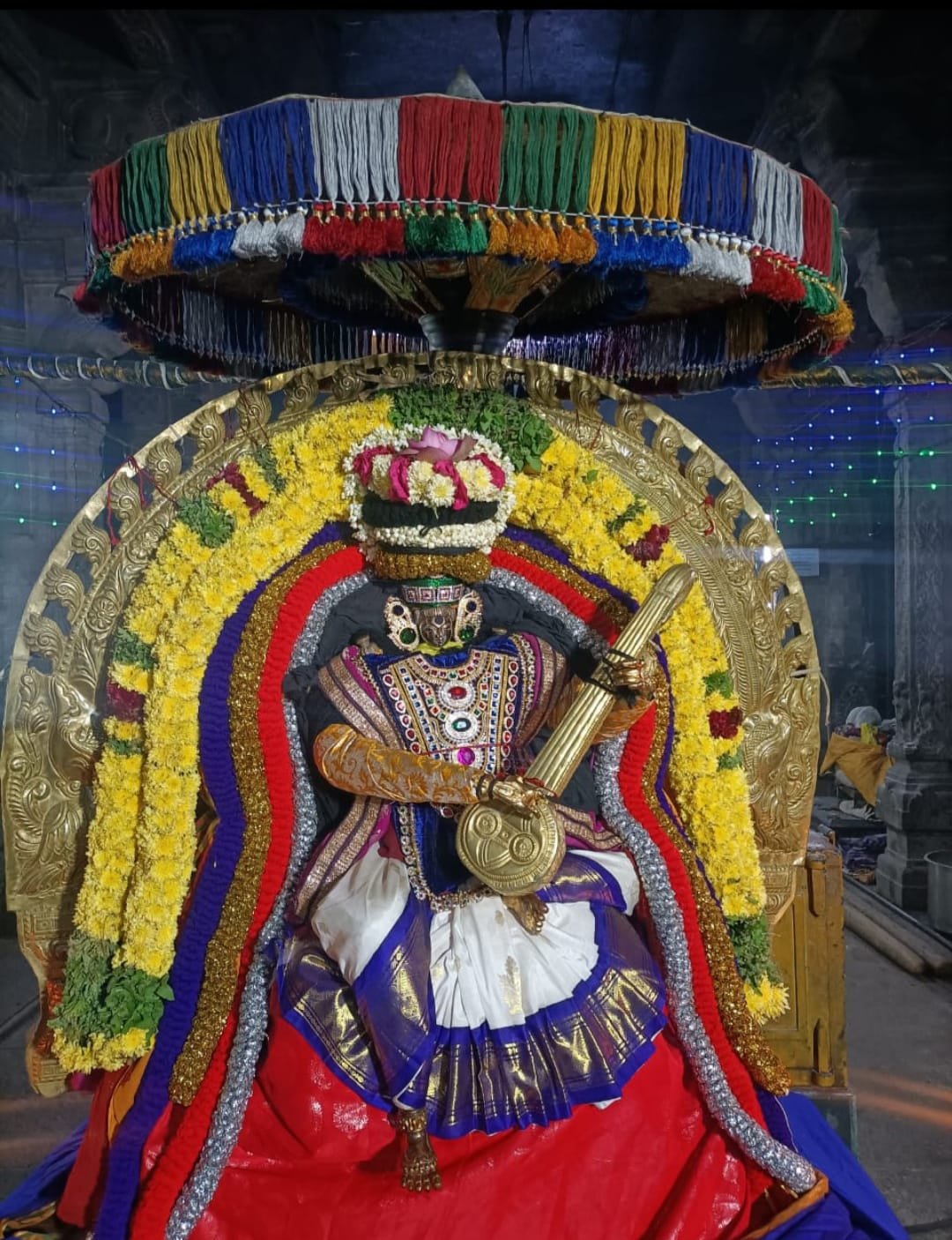 கீழையூர் அருள்மிகு ஸ்ரீவீரட்டானேஸ்வரர் திருக்கோவிலில் நவராத்திரி கீழையூர் அருள்மிகு ஸ்ரீவீரட்டானேஸ்வரர் திருக்கோவிலில் நவராத்திரி