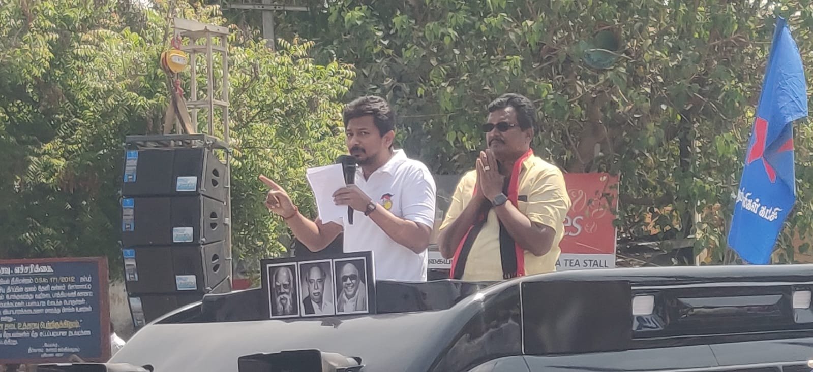 சமையல் கேஸ் சிலிண்டர் விலை ரூபாய் 500க்கு குறைக்கப்படும் விளையாட்டுத்துறை அமைச்சர் உதயநிதி ஸ்டாலின் தீவிர பிரச்சாரம்