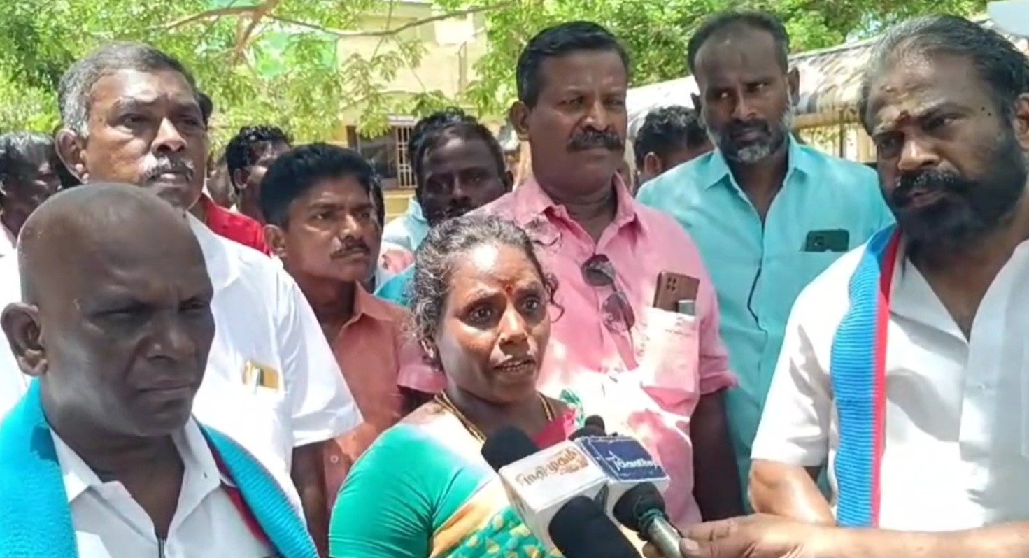 தலித் ஊராட்சி தலைவரின் கணவர் மீது கொலைவெறி தாக்குதல் குற்றவாளிகள் மீது உரிய நடவடிக்கை எடுக்க விடுதலைச் சிறுத்தைகள் வலியுறுத்தல்.