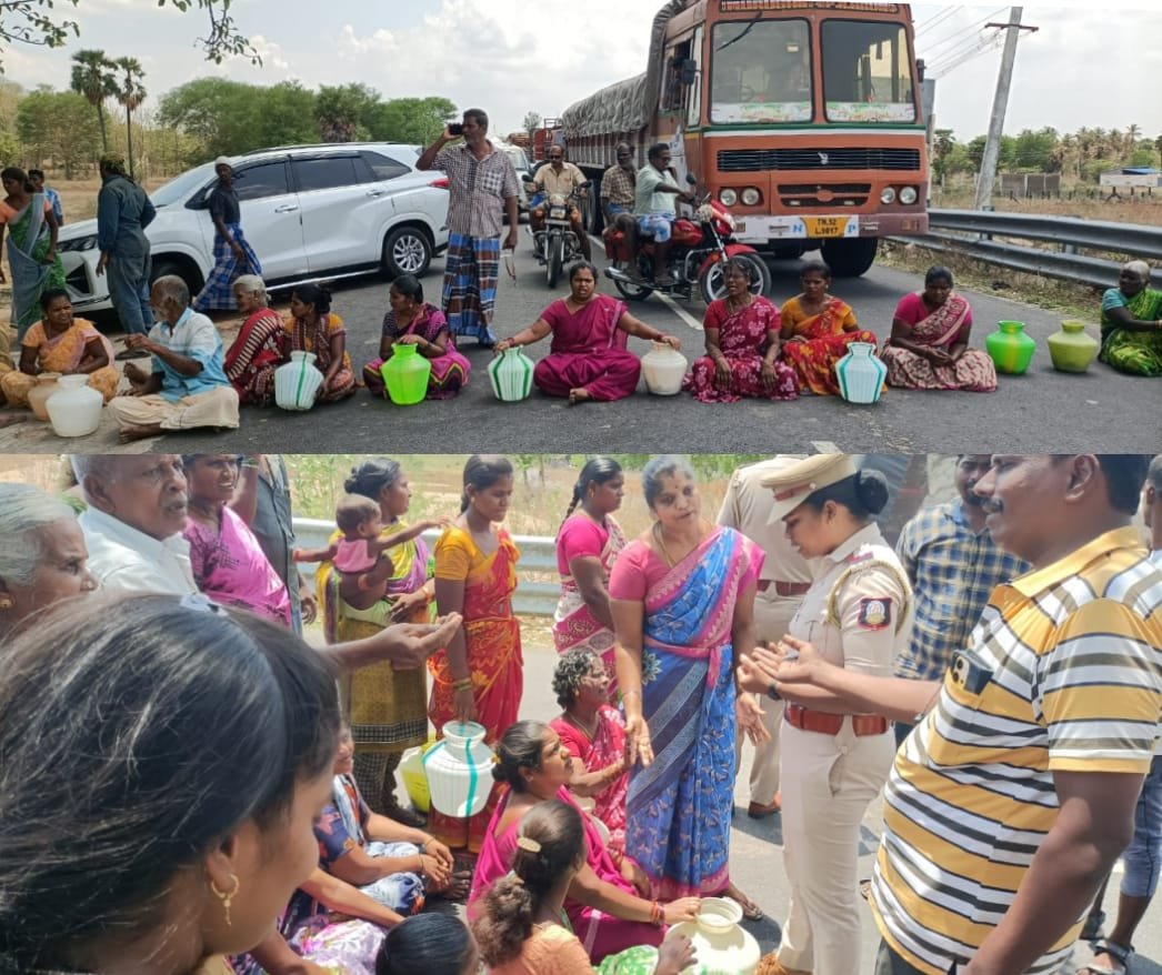 வேலூர் மாவட்டத்தில் பல்வேறு இடங்களில் குடிநீர் பிரச்சனை: பொதுமக்கள் கடும் அவதி-திடீர் சாலல மறியல்!