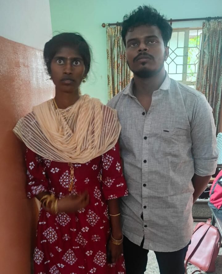 சங்ககிரி அனைத்து மகளிர் போலீஸ் ஸ்டேஷனில் மூன்று காதல் ஜோடிகள் தஞ்சம்.