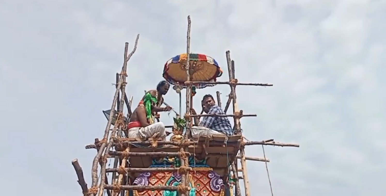 தரங்கம்பாடி அருகே பத்மாவதி சமேத வெங்கடாஜலபதி திருக்கோயிலில் மஹா ஸம்ப்ரோஷண பெருவிழா வெகு விமர்சையாக நடைபெற்றது .