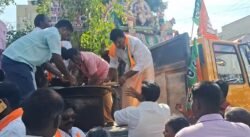 தொடர்ந்து மூன்றாவது முறையாக இந்திய பிரதமராக பதவி ஏற்கும் நரேந்திர மோடி அன்னதானம் வழங்கி வெற்றி கொண்டாட்டத்தில் சங்கராபுரம் பாஜகவினர்..