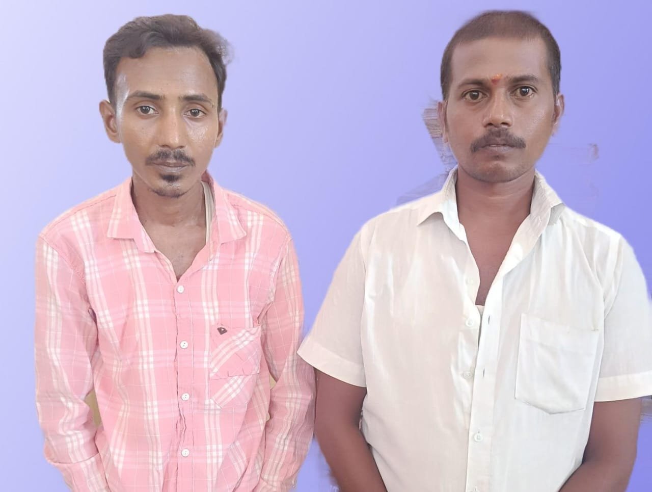 காட்டன் சூதாட்டம் எனப்படும் மூன்று நம்பர் லாட்டரி சீட்டுக்களை விற்பனை செய்த இருவர் கைது!