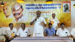 பனைத் தொழிலாளர்களிடம் காவல் துறை நெருக்கடி இல்லாமல் இருந்தால் பனைத் தொழில் சிறந்து விளங்கும் – எர்ணாவூர் நாராயணன்