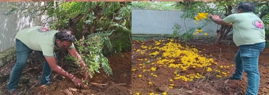 சமூக ஆர்வலர் குற்றாலம் வீரமணிக்கு பாராட்டு சமூக ஆர்வலர் குற்றாலம் வீரமணிக்கு பாராட்டு