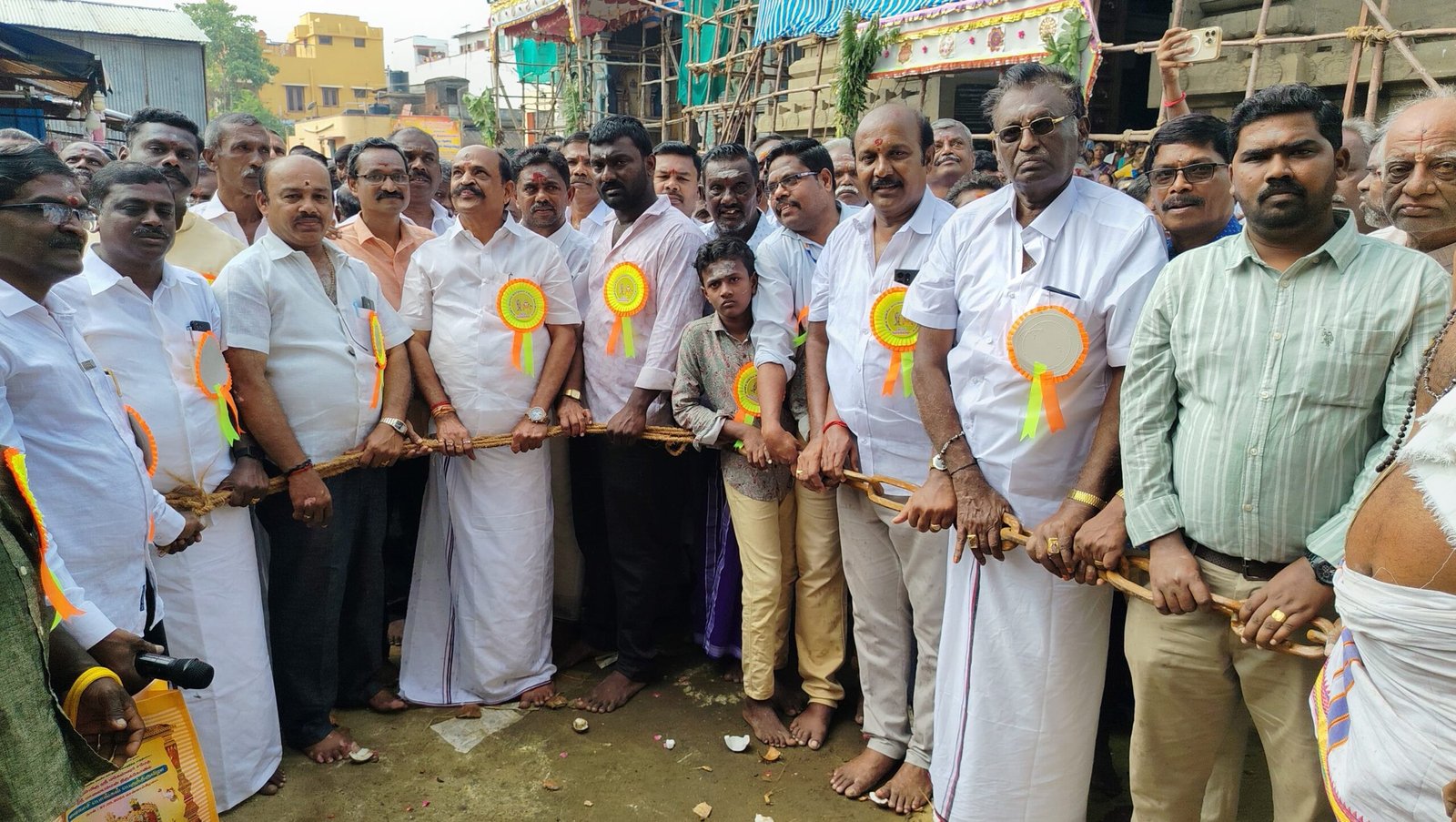 கோவில்பட்டி செண்பகவல்லி அம்மன் கோயில் ஐப்பசி திருக்கல்யண திருவிழா – வெகு விமர்சையாக நடைபெற்ற திருத்தேரோட்டம்